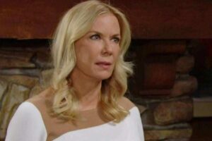 Brooke con espressione sorpresa