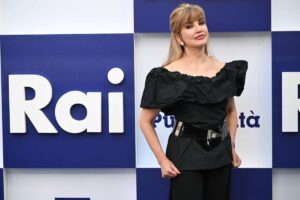 La conduttrice Milly Carlucci