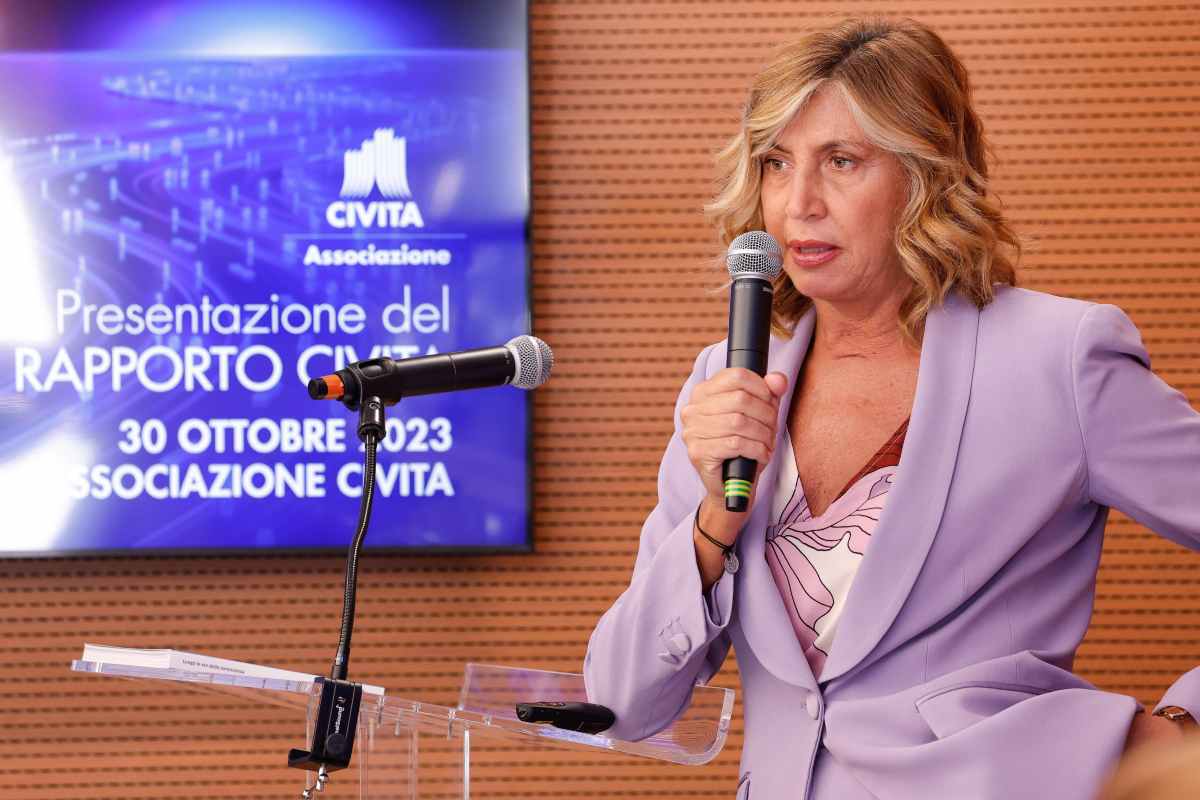 La giornalista e conduttrice Myrta Merlino