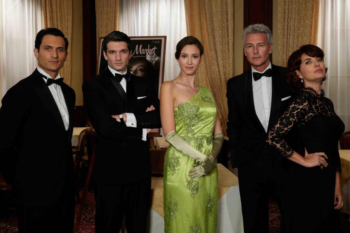 Foto protagonisti della soap Il Paradiso delle Signore