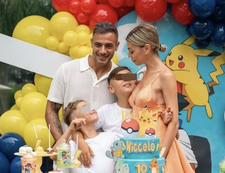 aldo e alessia su instagram al compleanno del figlio