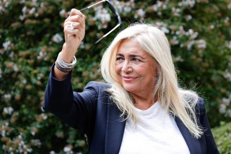 La conduttrice Mara Venier 