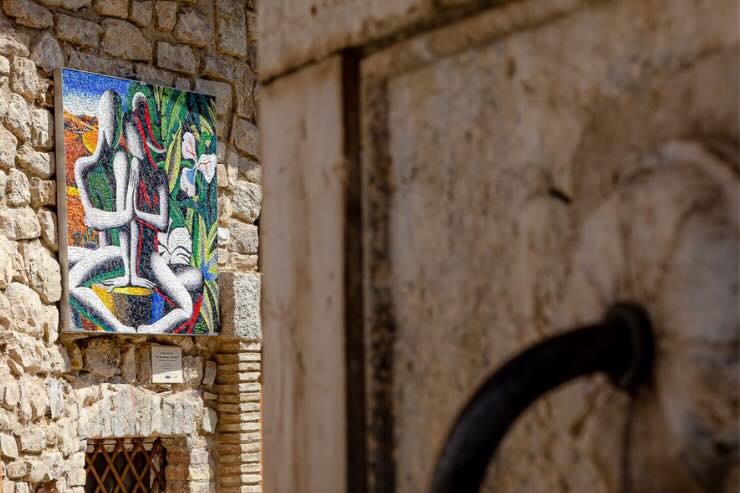mosaico per le vie di Tornareccio