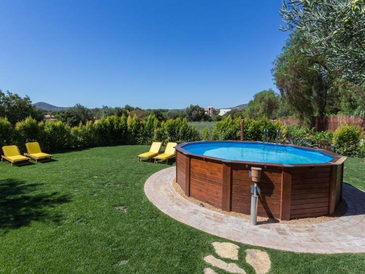 piscina fuoriterra in legno