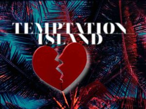 temptation island logo e cuore infranto